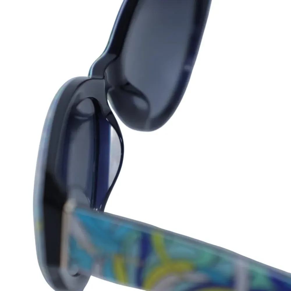 Kate Spade PAISLEIGH Floral Cat Eye Sunglasses - Blue Flower Print - NWT - Picture 9 of 12